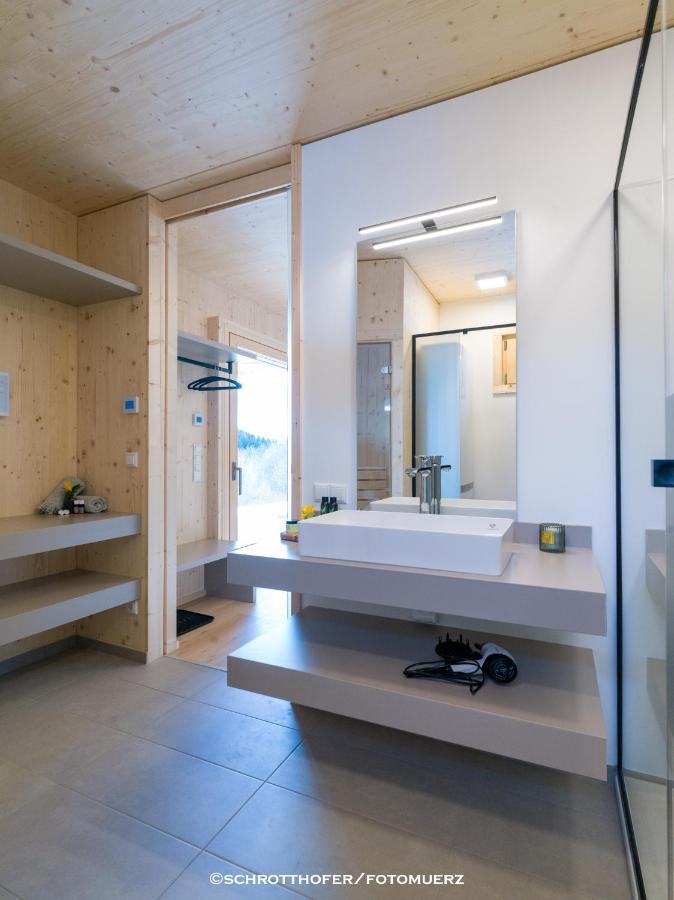 Wiesenquartier I Chalet I Adults Only Langenwang Exteriör bild