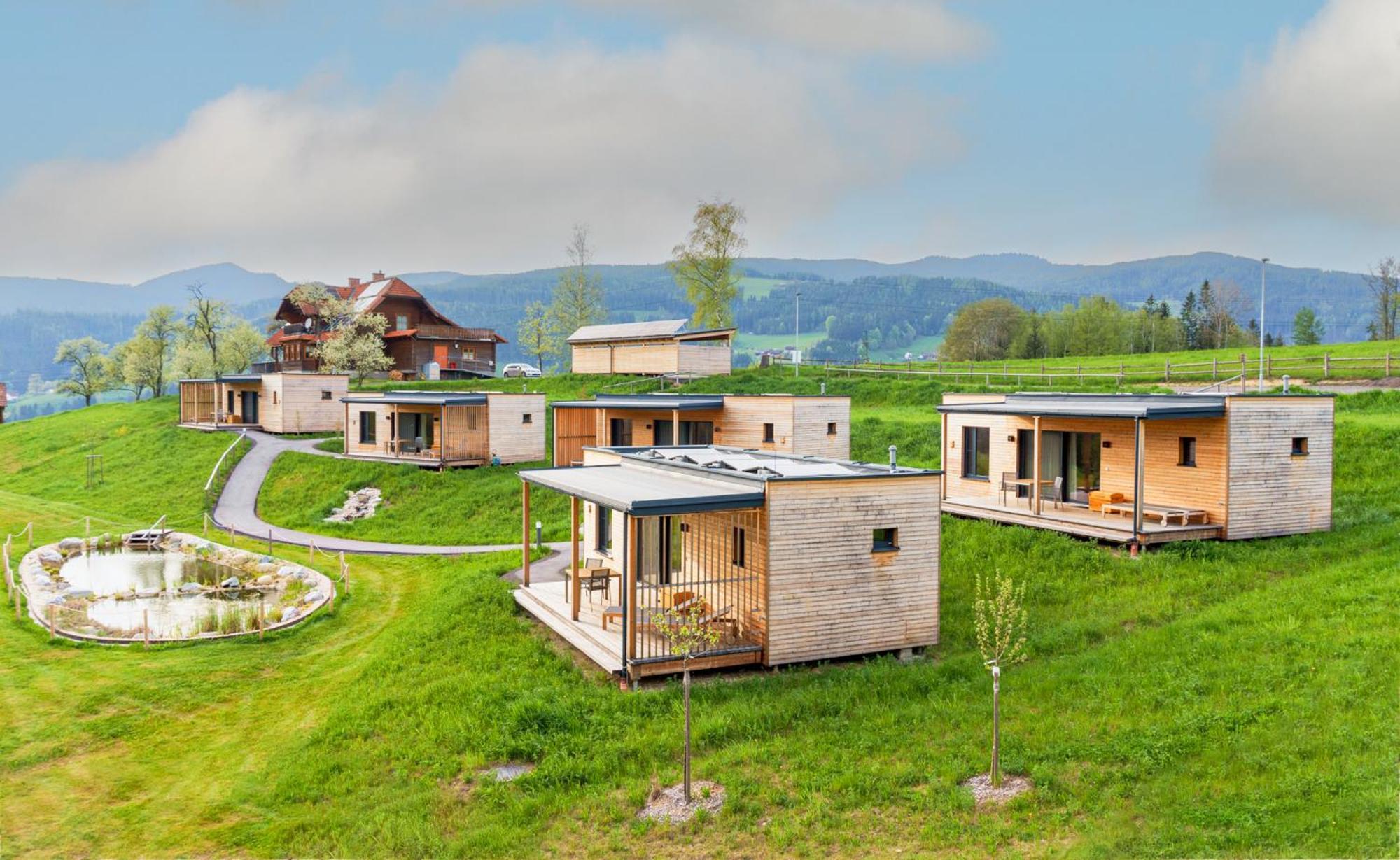Wiesenquartier I Chalet I Adults Only Langenwang Exteriör bild