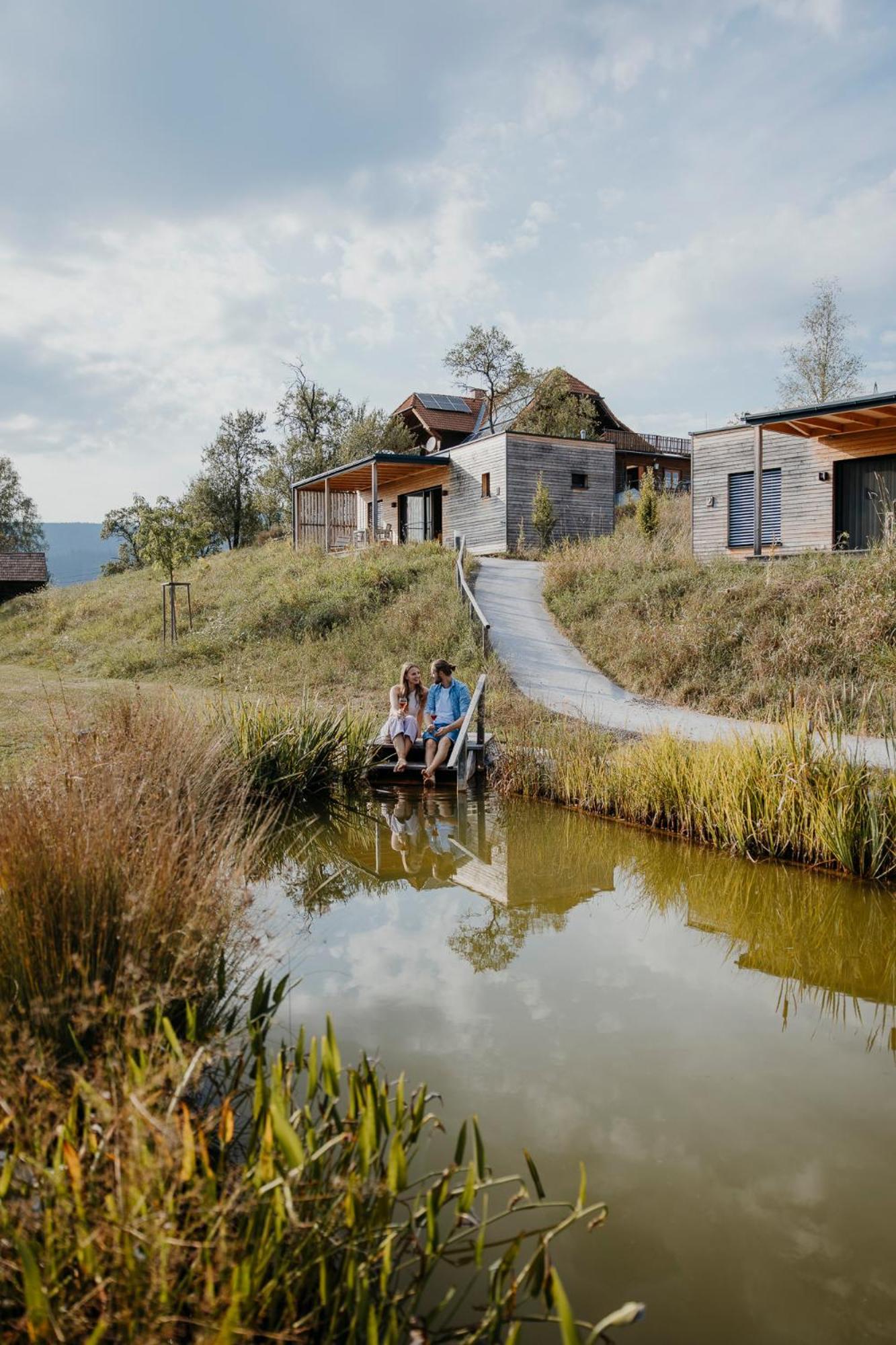 Wiesenquartier I Chalet I Adults Only Langenwang Exteriör bild